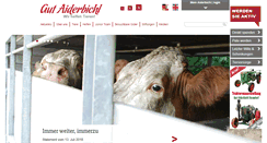 Desktop Screenshot of gut-aiderbichl.com